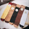 Vente chaude bébé enfants chaussettes Europe et amérique Style mode automne hiver moyen bas enfants haute qualité garçons filles impression coton chaud chaussette cadeau de noël