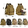 40L Travel Bag Tactical Backpack Camping Military Backpacks Hiking Men's Outdoor Sports Rucksack Waist Army Camping Bag XA612WA Y0721