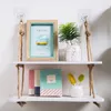 storage shelf rack decorative wall shelves hooks on the wall wood shelf wall kitchen storage organization shelf cabinet storage 210705