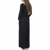 Lange mouwen moederschap bottoming jurk voor zwangere vrouwen kleding jurk zwangerschap vestidos gravidas jurk kleding q0713