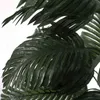 90cm tropical palm tree, large monstera artificial plants, large coconut tree with foliage, no pot for home garden decoration 211104