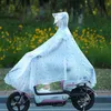 Koreansk transparent vuxen regnrock huva lätt rese poncho vattentät regenpak damer utomhus motorcykel regn redskap 210320