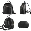 Coubbler Legend Getine Leather Femmes Femmes Sac à dos Black Travel Sac à épaule Médies Sacs d'école Bagpack de grande capacité pour filles Q0528