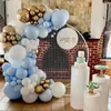 98cm Weißer Kunststoff Ballon Bogen Ring DIY Hintergrund Halter Kreis Ballon Säule Base Baby Dusche Geburtstag Hochzeit Party Dekor Dekoration