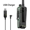 Walkie Talkie Green Baofeng UV-S9 PLUS 10W Мощное зарядное устройство USB 50 км портативный приемопередатчик с UHF VHF Двухдиапазон HAM UV-5R