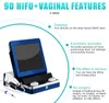 Bärbar 3D HIFU bantningsmaskin 9DHIFU ansikte Lyftande hudföryngring Vaginal åtdragningsskropp Slim-enhet