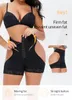 Body Shaper Höschen mit offenem Hintern und hoher Taille, schlankmachende Hülle, für Damen, flacher Bauch, Bauchkontrolle, Shapwear, Unterwäsche, Arsch-Push-Up