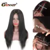 180 Densitet 13x6 Rak Human Hair S för Black Wome 360 ​​Lac Frontal Remy Wigs