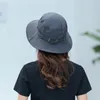 Cappello da esterno Cappello da donna Estate Estate versione coreana Big-Edge Donne Cappelli da sole Cappellino protezione solare Caps crepuscreen