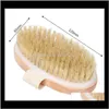 Brushes Sponges Scrubbers Bathroom Aessories Home Gardeth Scrub Body Bath Brush Simple Style Environmental Protectiondot Economic And Tech