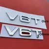 Abs Mektup Numarası V6T V8T V10 A4L A5 A5 A6L A7 A8L TT RS7 SQ5 ARAÇ DEĞİŞİKLİĞİ SIDE BANGLAR ALTI Logosu Sticker5044915