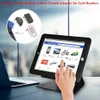 Skrivbordsstöldskyddskiosk POS-stativhållare med lockKey för tabletter, kompatibel med 10.5 tum iPad Air 3, flip Rotera