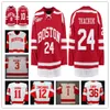 Custom Ncaa Boston University BU Hockeytröjor 3 Ryan Whitney 9 Jack Eichel 7 Charlie McAvoy 3 Coyle 19 Clayton Keller 24 Keith Tkachuk McBain McLaughlin Kruse Ivany