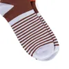 5 Pair/Lot Men's Colorful Stripe Fashions Compression Happy Crew Socks Men Big Size 39-45