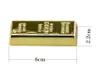 Прямоугольная USB-флешка 32, 8 ГБ, золотой слиток в слитках Chiavetta, 4 ГБ, 16 ГБ, 32 ГБ, флэш-накопитель, 128 ГБ, 64 ГБ, Memory Stick2263561