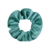 20pcs fabrika doğrudan kravat boya fermuar scrunchie kadın aksesuarları elastik saç bağları büyük cep kadife scrunchies5931799