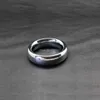 NXYCockrings Anneau pénien rond en métal lisse pénis en alliage lourd D: boucle de retard de sexe 45mm / 50mm pour hommes produit sexy adulte 1126