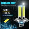 Autokoplampen Accessoires 2 stks H7 COB LED Light Koplamp Lampen Kit Hoge Dimlicht Super Heldere 6000 K witte Lamp