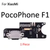 Şarj Limanı Bağlayıcı Kurulu Parçaları Flex Kablo Mikrofon Mikrofon Mikrofon Xiaomi Pokofon F1 Redmi NOT 8 8T 7 6 5 Pro Artı 8A 7A 6A S2