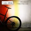 Luci per bici Fanale posteriore a LED ricaricabile USB Super Bright Cycling Tail Safety Warning Flash Bicycle