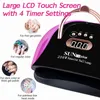 UV LED 256W Powerful Professional Gel Polish Drying Nails Dryer 60 LEDs Lamp for Manicure