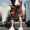 Summer Men's short Hip Hop Shorts Streetwear Mens Safari Style Vintage Joggers Shorts Male Big Pockets Shorts DK19029 210518