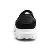 2021 Erkek Kadın Koşu Ayakkabıları Siyah Mavi Gri Moda Erkek Eğitmenler Nefes Spor Sneakers Boyutu 37-45