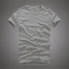 Men t shirt af 100% cotton solid O-Neck short sleeve tshirt high quality Y0322