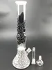 Dekoratif Tasarım Cam Bong Bongalar PERC Heady 14mm Eklem Su Boruları Dab Yağ Donanları Küçük Mini Bongs