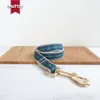 Dog Collars Leashes Muttco Retailingユニークなスタイルの襟森林小格コットンリーシュセット5サイズUDC014J