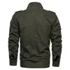 가을 남성 재킷 군사 남성 전술 육군 면화 코트 야외 전투 스탠드 칼라 플러스 사이즈 5xl 자켓