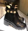 ankle boot with belt New arrive fashion luxury boots Genuine leather Designer boots size 35-41 model SD02 MKJJJ54855