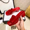 2021 womens slides with heels Sliders Sandals Luxurys Designers Shoes Slipper Platform Slippers Sandalias Wedges Slide Sandales 21031701L