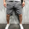 2021 Hommes Home Gym Crossfit Shorts Wild Style Solide Couleur Ripped Athletic Pantalon court Jogger Shorts d'entraînement 10 Couleur Taille S-5XL X0628