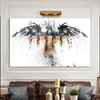 Abstrait aigle aile étoile moderne Animal peinture mur Art pour salon toile impression décor à la maison affiche imprime pas de cadre