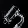 Beracky Full Weld Smoking Quartz Enail Banger con clip di fermo in metallo 2,5 mm parete 25 mmOD 10 mm 14 mm 18 mm maschio femmina E chiodi per bong in vetro