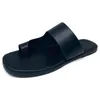 Vintage Black Sandals Kobiety Letnie Pantofper Slajdy Kobiety Sandały Lato Moda Plac Separowany Palec Pantofle Casual Beach Flip Flops Autsrigh