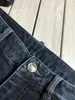 Designer Man Jeans Luxury Cotton Slim Fit Straight Small Feet Versatile Washed Jeans Fashion Store 20212124