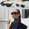 Trójwymiarowy design kobiety okulary przeciwsłoneczne SPR17WS okulary imprezowe damskie scenę Klasyczną klasę zwłok kradzieży lustrzaną linię oryginalną rozmiar