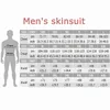 Zestawy wyścigowe śmieciowe koła Pro Team Bodysuit One Piece Suit Shall Rueve Triathlon Men SKINSUS SKINSUS KIT Szybki łyżwiarstwo Clot4071727