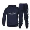 2021 Mode Man SetStoruits Män Höst Vinter Varumärke Hoodies And Pants Långärmad Jogging Suits Streetwear Athletic Sets G1217