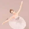 3 mano di ballerina di danza rosa per fare all'ingrosso il gioco delle maree della decorazione della torta del giocattolo del PVC della bambola della principessa della bella ragazza