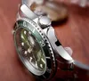 Reginald Watch Homens GMT Rotatable Bezel Japão Miyota 2115 Movt Cheio de Aço Inoxidável Relógios de Quartzo Relogio Masculino 210630