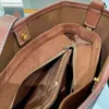 Yeni üst kaliteli kova çantası c harfi tasarımcı çanta omuz çantaları kadınlar deri lüks çanta 2 boyutu basit çanta 211220