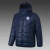 Bosnia-Herzegovina Men's Down hoodie jacket winter leisure sport coat full zipper sports Outdoor Warm Sweatshirt LOGO Custom