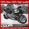 + Комплект крышки танка для Aprilia RSV250 RS-250 RSV RSV 250 RS250 RR Body 23NO.106 RSV250RR 98-03 RS250R черный серый 98 99 00 01 02 03 RSV-250 1998 1999 2000 2001 2002 2002 2003