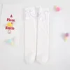 DHL 5 couleurs GRATUIT 5 couleurs bébé filles peignées chaussettes en coton en coton enfant automne automne hiver respirant taille moyenne chaussette pour enfants étudiant Student Bas 3-12Y