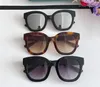 Moda Tasarım Güneş Gözlüğü 0208s Kedi Göz Çerçevesi Basit Pop Stil UV 400 Erkek ve Kadınlar İçin Açık Mekan Koruma Gözlük En İyi Kalite191s