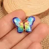 10pcs chineses cloisonne esmalte colorido diy butterfly beads jóias fazendo acessórios por atacado Brincos joias de pulseira de colar