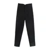 Kvinna Chic Candy Color Office Professional Mujer Byxor Mode harajuku All-Match Slim High-Waist Women's Trousers 210925